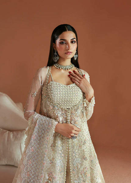 Emaan Adeel | Celestique Wedding Formals - Amaranth
