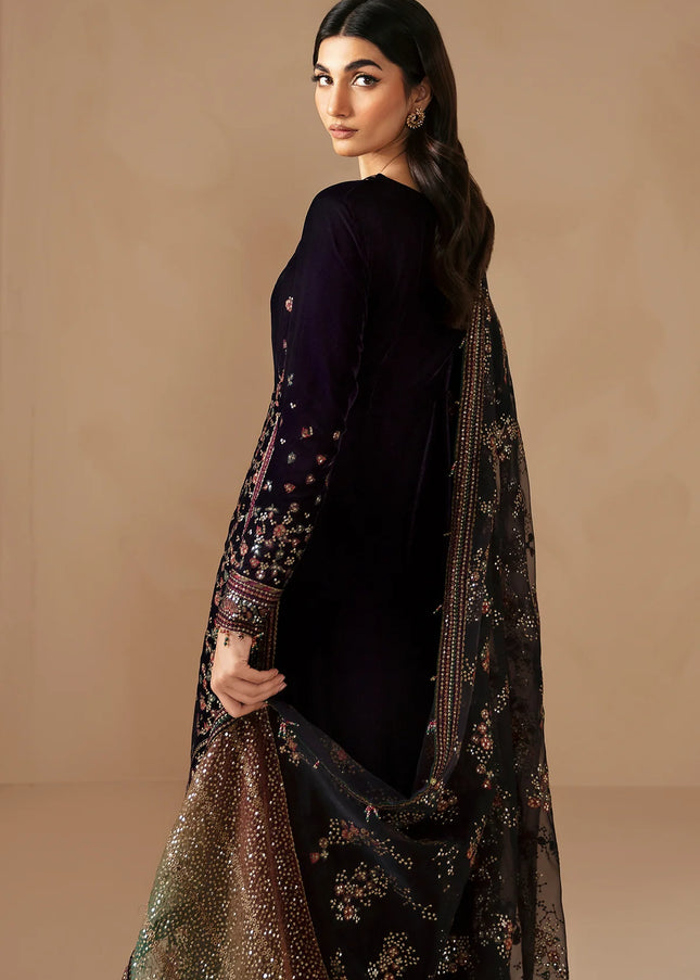 Jazmin | Embroidered Velvet Formal VF-2027