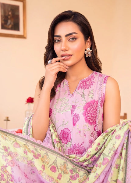 Faiza Faisal | Fnf Prints 2 - Fuchsia Pink