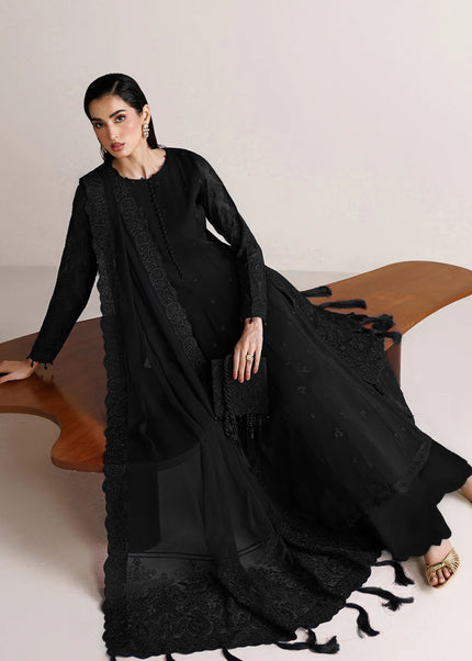 Farasha | Chiffon Essentials '26 - Black Dahlia