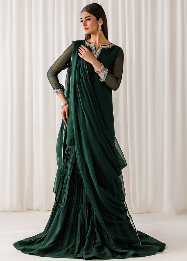 Baroque | Embroidered Chiffon EN-1291