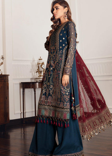 Jazmin | Wedding Formals -Embroidered Chiffon UC-3049