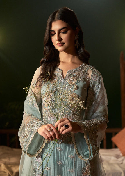 Fabiha Fatima | Mehar O Maah - Aquamarine