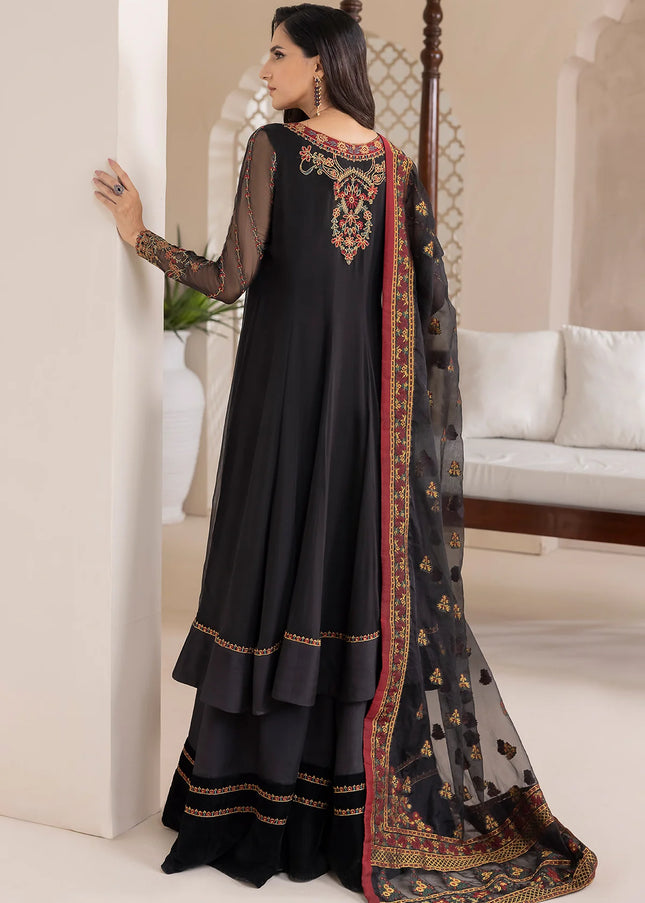 Baroque | Embroidered Chiffon UF-417