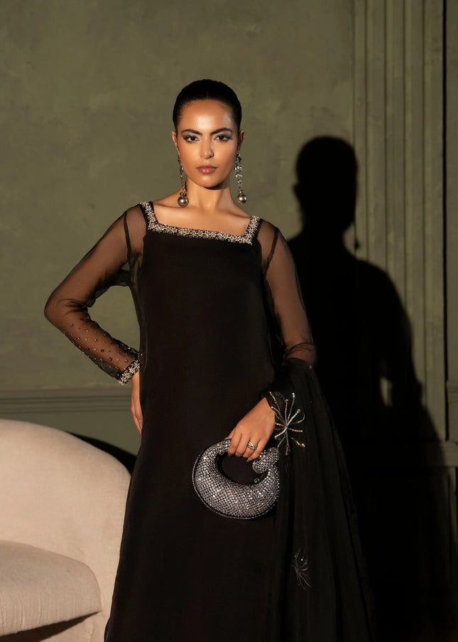 Muntaha | Layl Luxury Edit - Syah