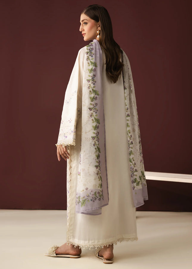 Baroque | Embroidered Jacquard Lawn UF-4433