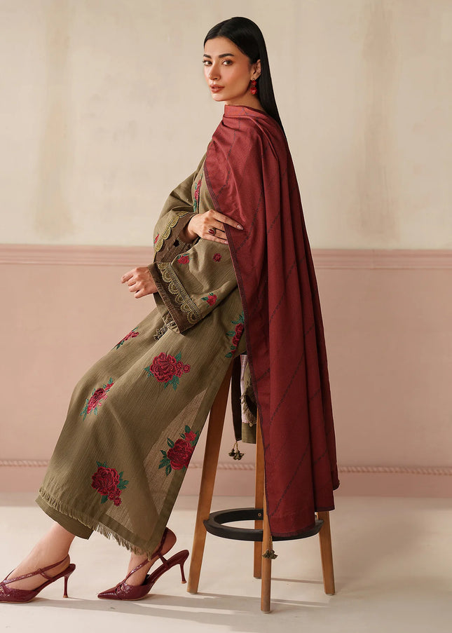 Baroque | Embroidered Khaddar PR-1236