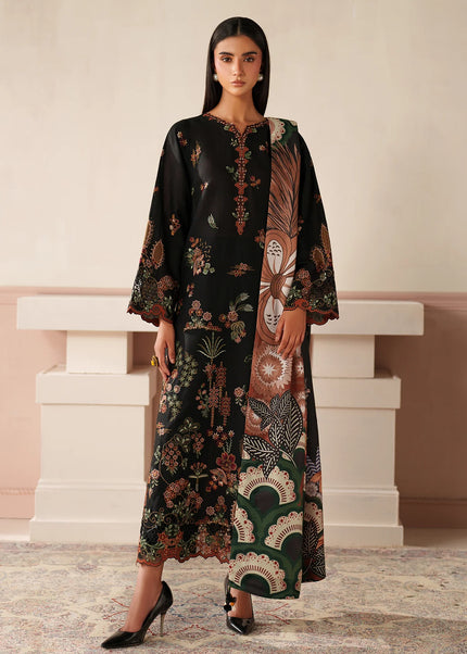 Baroque | Embroidered Khaddar UF-4349