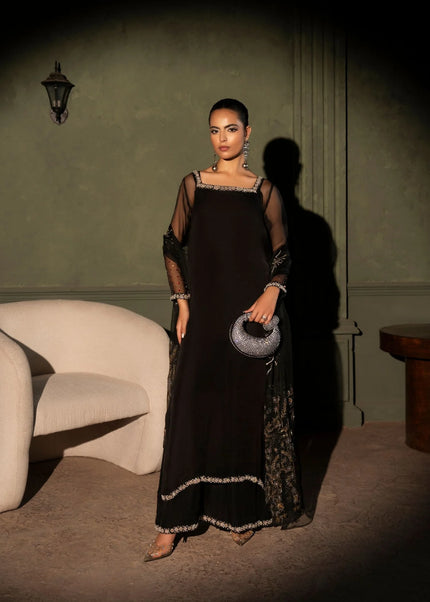 Muntaha | Layl Luxury Edit - Syah