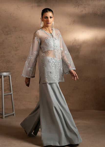 Farrukhzia | Fareesha - Dusty Blue