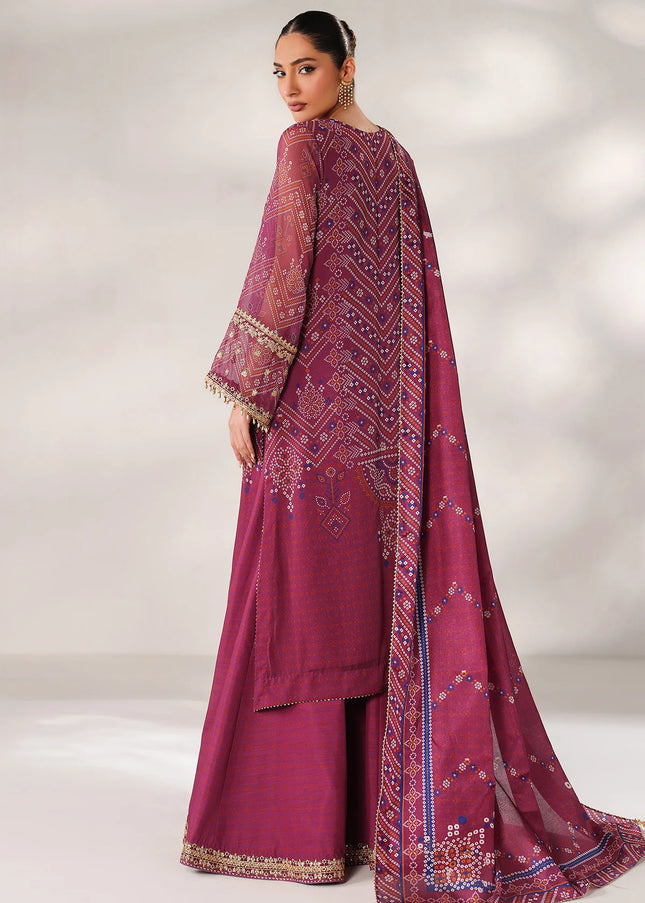 Baroque | Embroidered Chiffon UF-4390