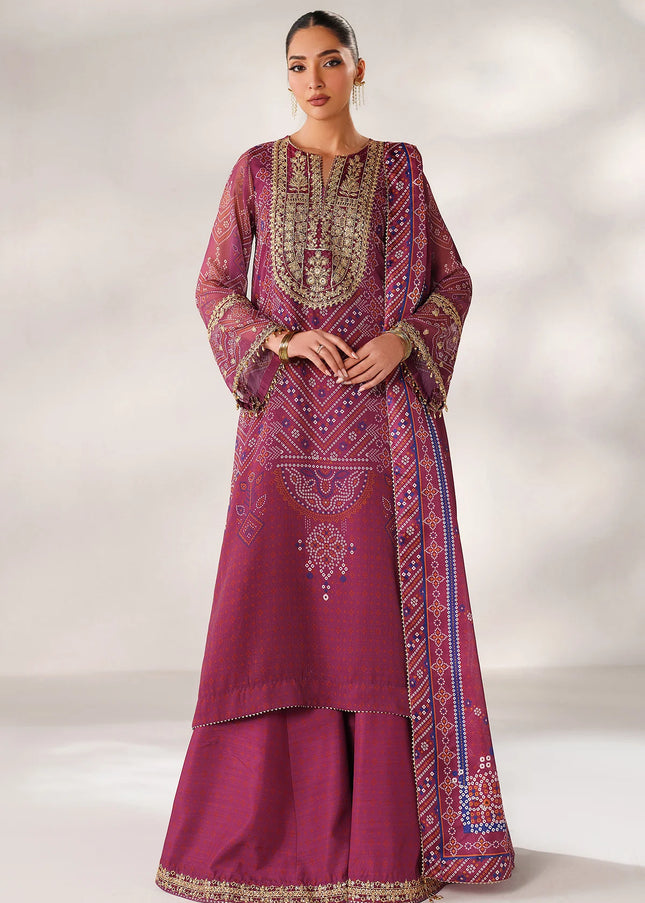 Baroque | Embroidered Chiffon UF-4390