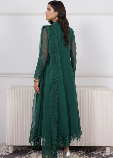 Baroque | Embroidered Schiffli Chiffon UF-339