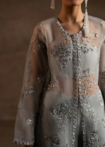 Farrukhzia | Fareesha - Dusty Blue