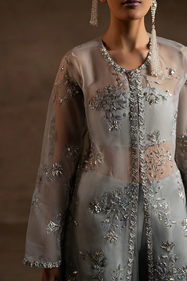 Farrukhzia | Fareesha - Dusty Blue