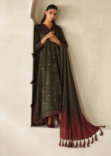 Baroque | Embroidered Khaddar UF-4330