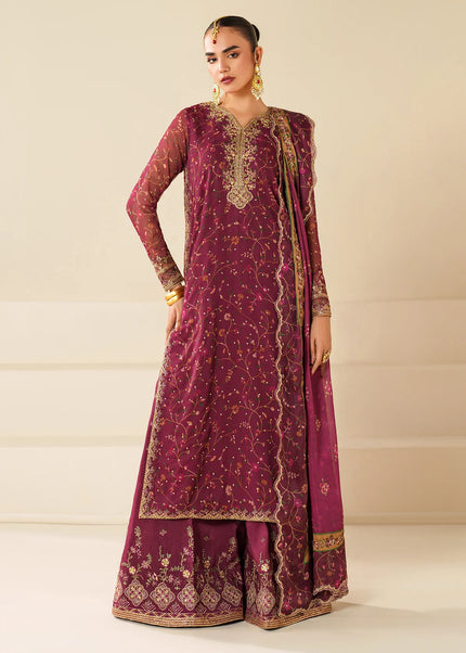 Baroque | Embroidered Chiffon UF-4277
