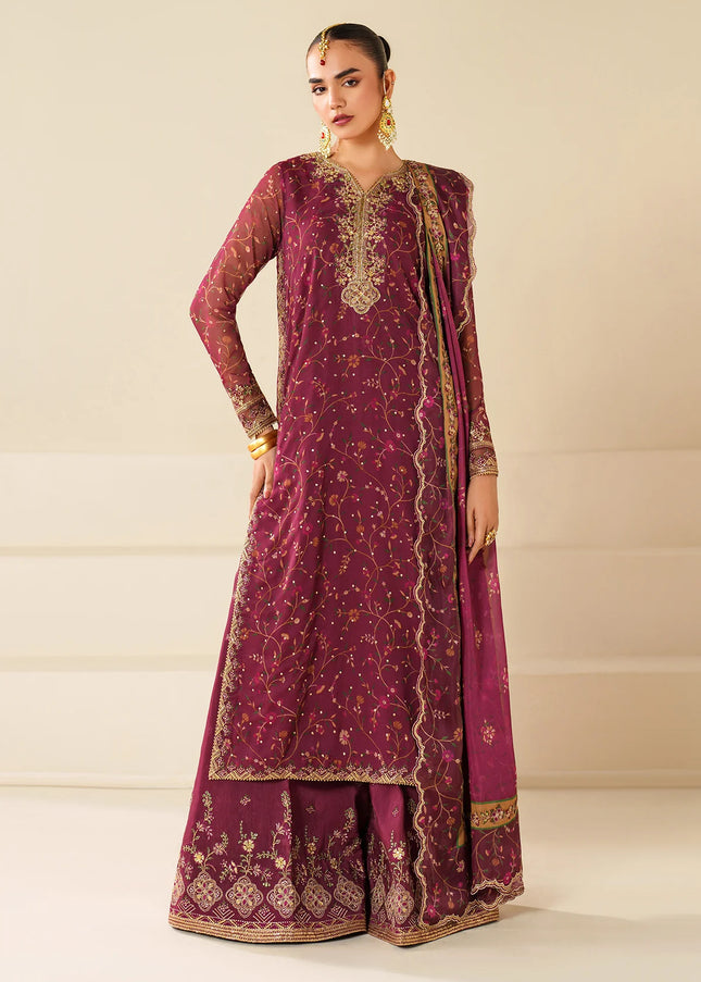 Baroque | Embroidered Chiffon UF-4277