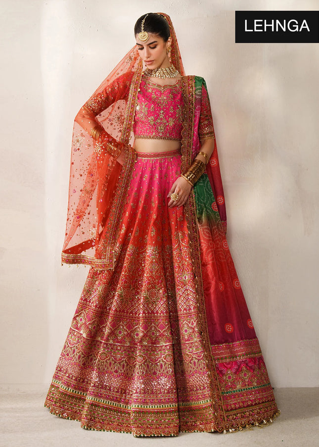 Baroque | Embroidered Chiffon CH14-03