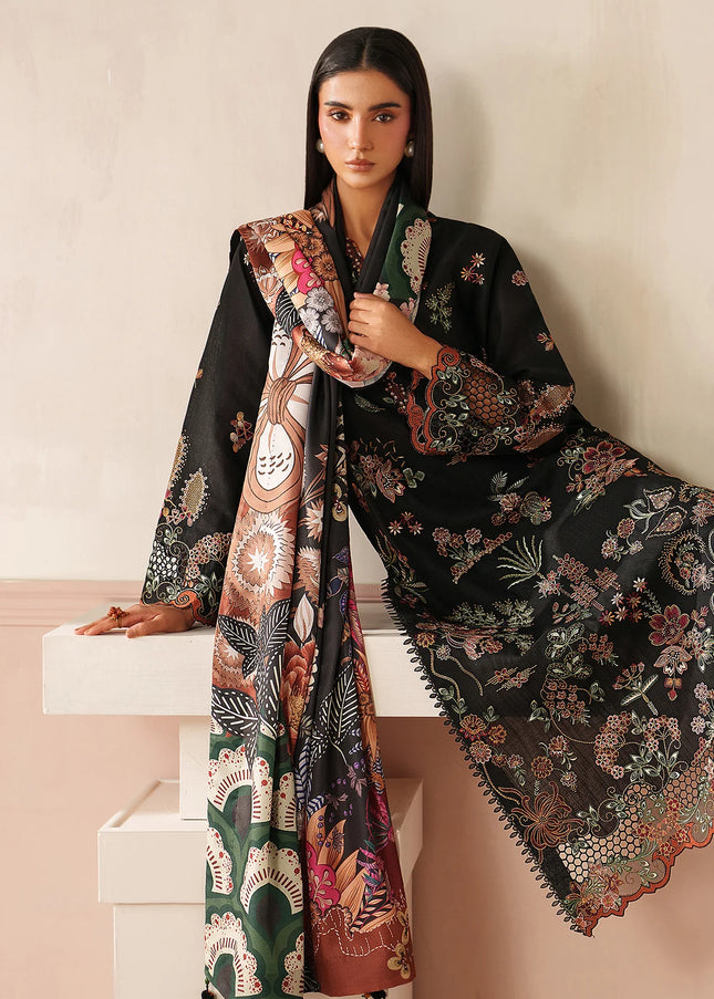 Baroque | Embroidered Khaddar UF-4349