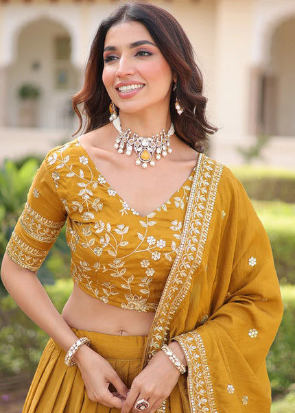 Sequins Embroidered Lehenga choli