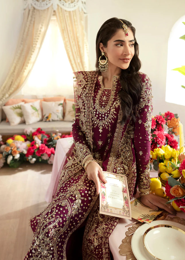 Qalamkar | Dilnaaz Wedding Formals | Aleena D7