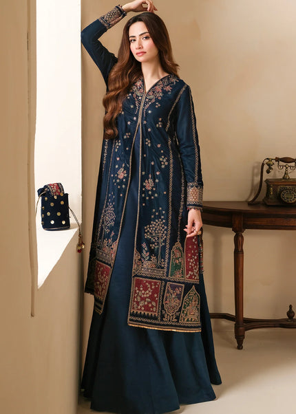 Jazmin | Embroidered Velvet Formal VF-2035