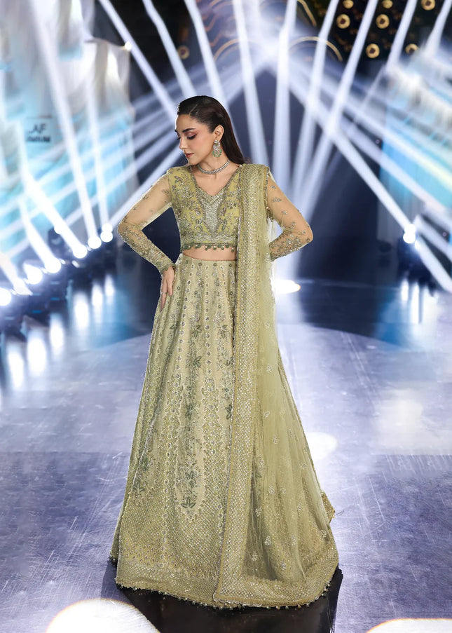 Elaf Premium | Stardom-Formal-Handwork'25 - Mint Majesty