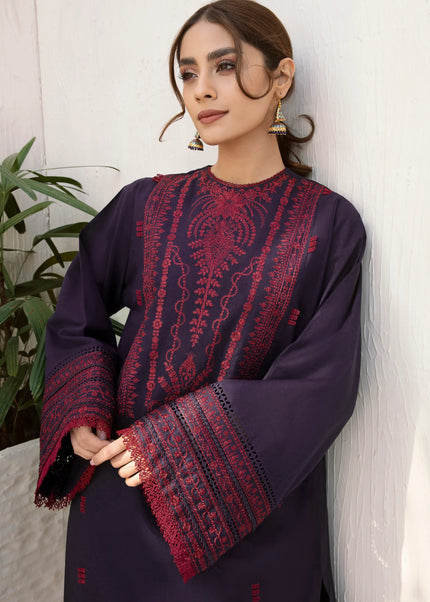 Jazmin | Embroidered Khaddar UW-0246