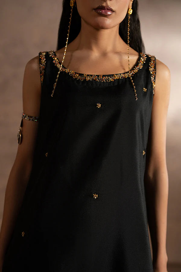 Farrukhzia | Fareesha - Black Zardosi