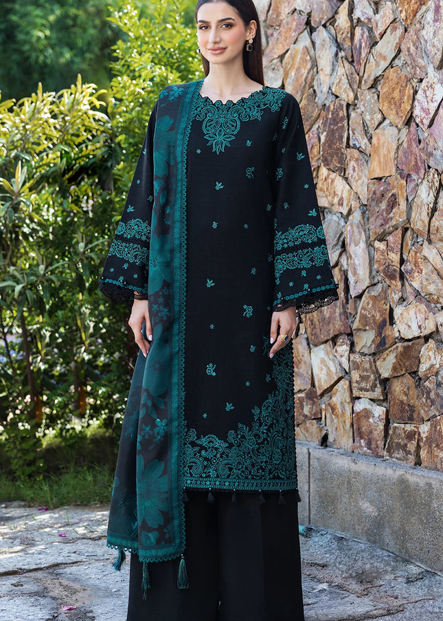 Farasha | Eminence Khaddar F/W '25 - Sepia