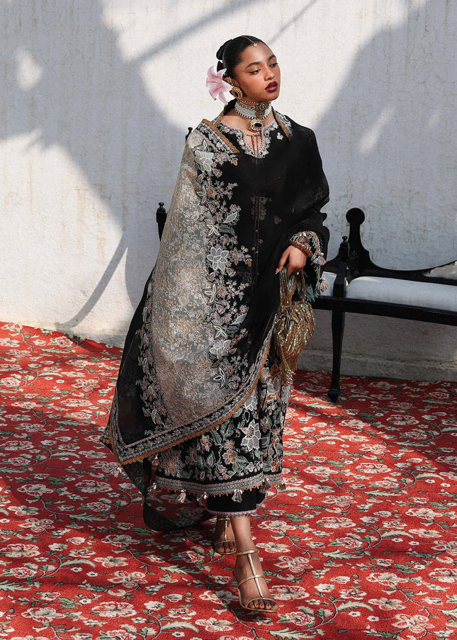 Hussain Rehar | Luxury Lawn '26 - Sable