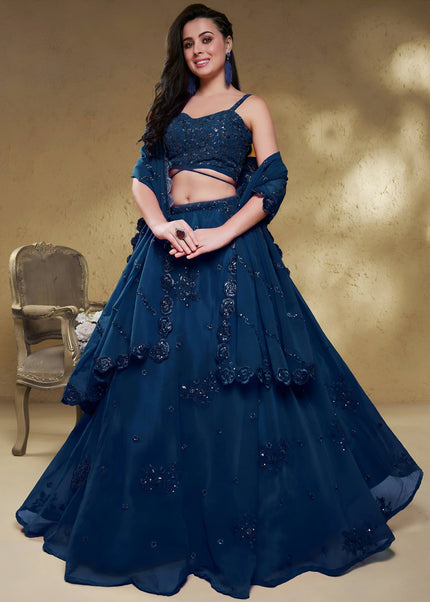 Pink Embroidered Lehenga Choli Series
