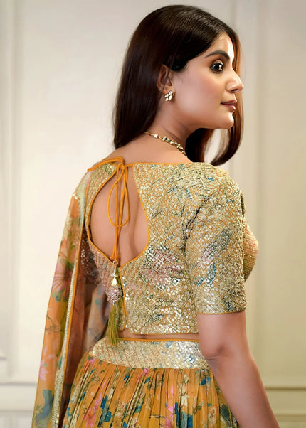 Sequins Embroidered Lehenga Choli
