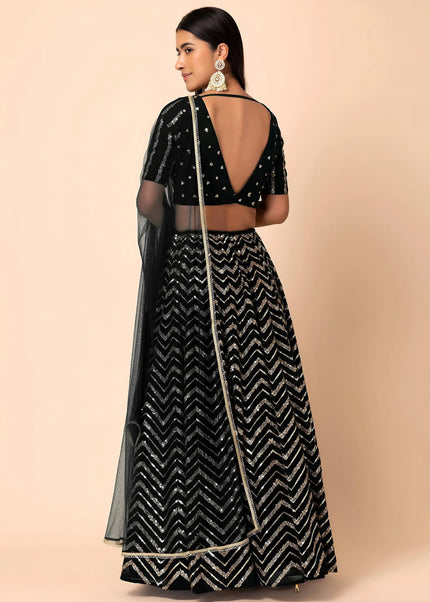 Georgette Embroidered Lehenga Choli Series
