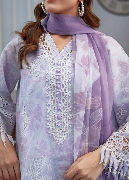 Baroque | Embroidered Printed Lawn UF-4073
