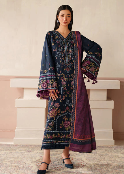Baroque | Embroidered Khaddar UF-4350