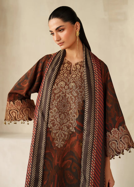 Baroque | Embroidered Viscose UF-4331