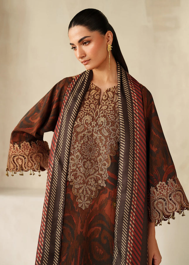 Baroque | Embroidered Viscose UF-4331