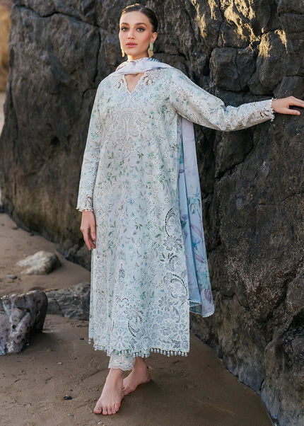 Baroque | Embroidered Printed Lawn UF-4129