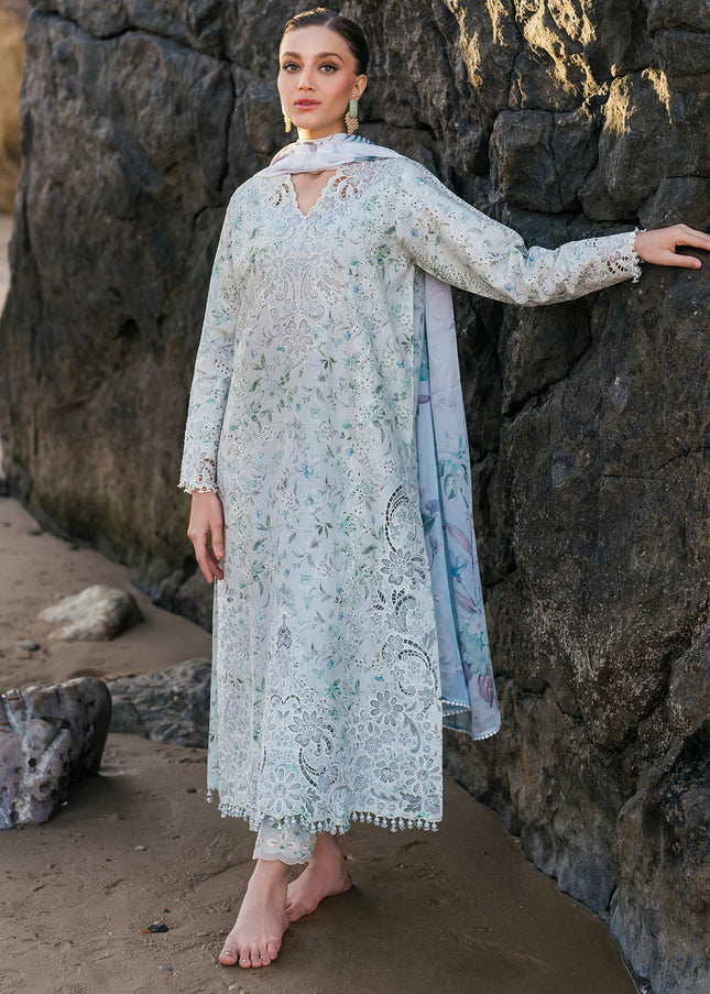 Baroque | Embroidered Printed Lawn UF-4129
