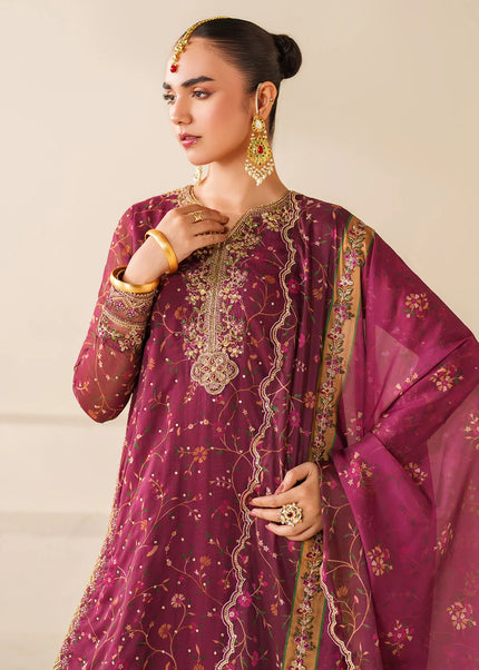 Baroque | Embroidered Chiffon UF-4277