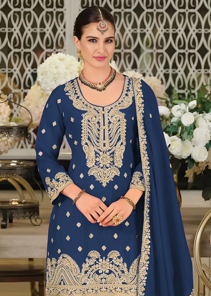 Chinnon Embroidered Palazzo Suit Series