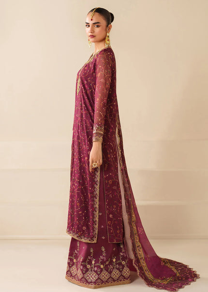 Baroque | Embroidered Chiffon UF-4277
