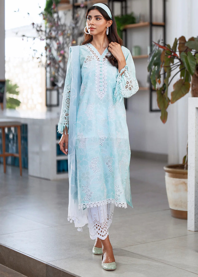 Baroque | Embroidered Printed Lawn UF-4074
