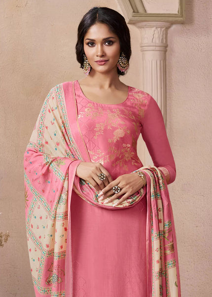 Maslin Printed and Weaved Pant Suit Series