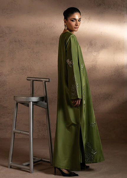 Farrukhzia | Fareesha - Olive Green