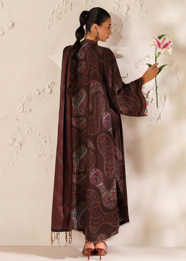 Baroque | Embroidered Viscose Silk UF-4288