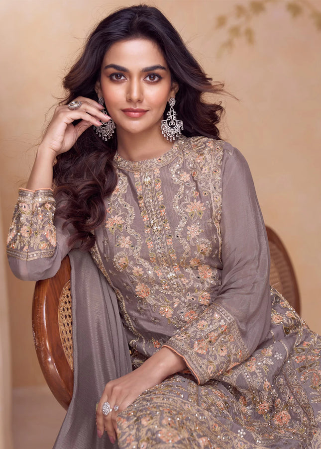 Chinnon Embroidered Pant Style Suit Series