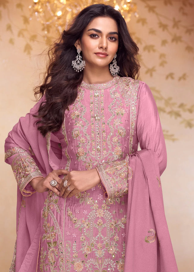 Chinnon Embroidered Pant Style Suit Series